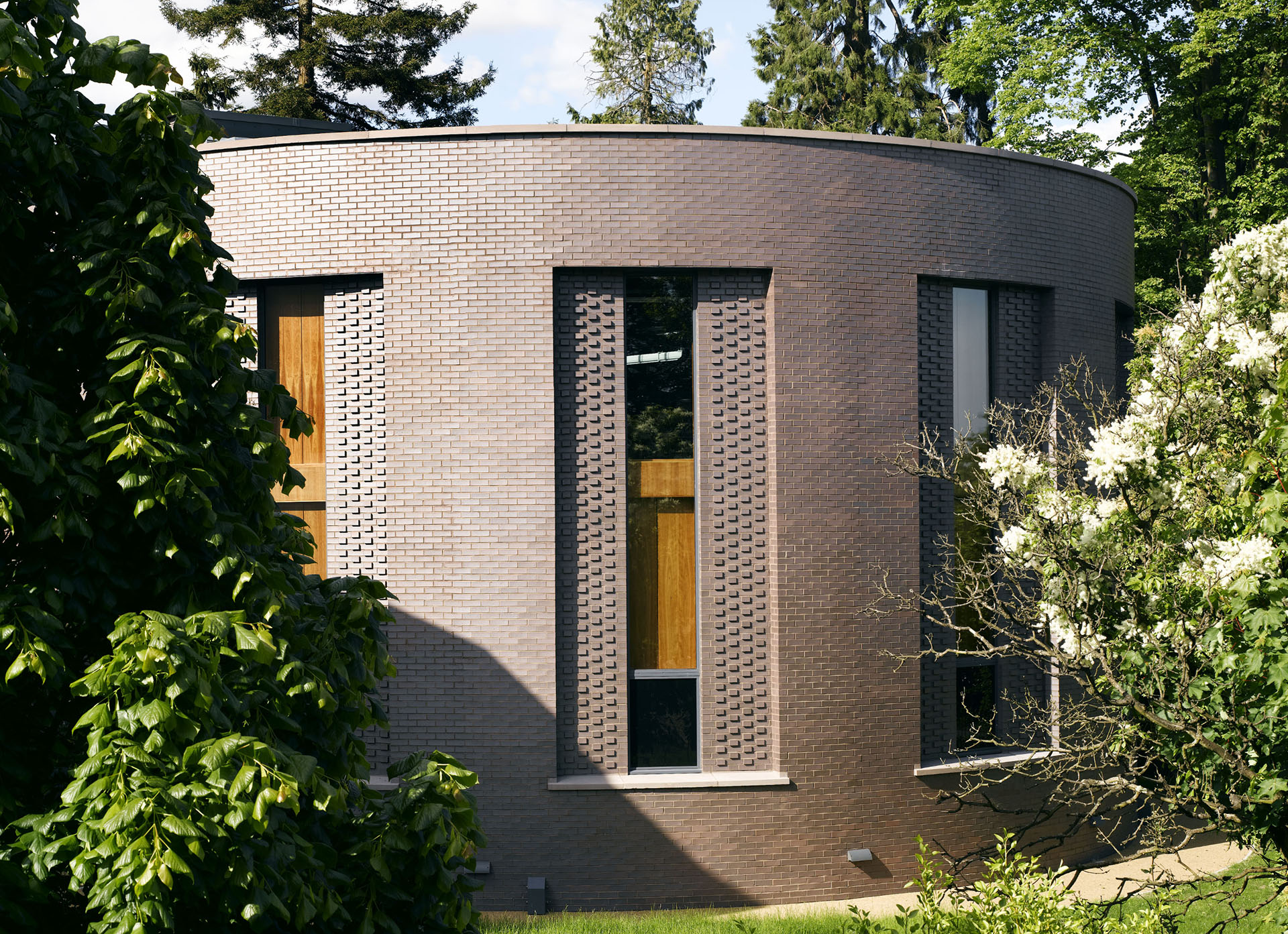 Ketley Brown Brindle bricks at Royal Holloway