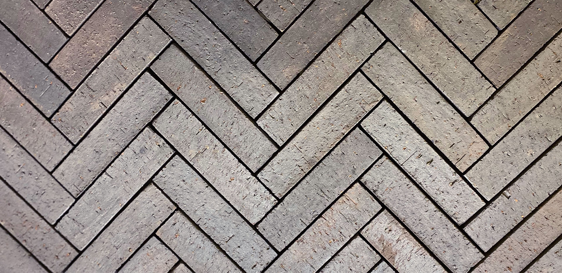 blue herringbone tenger paver panel